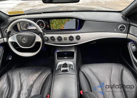 2015 Mercedes-Benz S 550 4Matic z USA, uszkodzony, nr VIN WDDUG8FB1FA149384